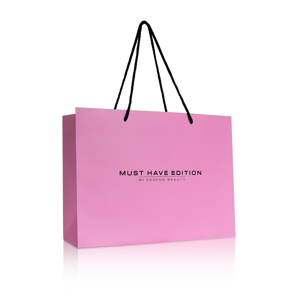 Borsa di carta rosa