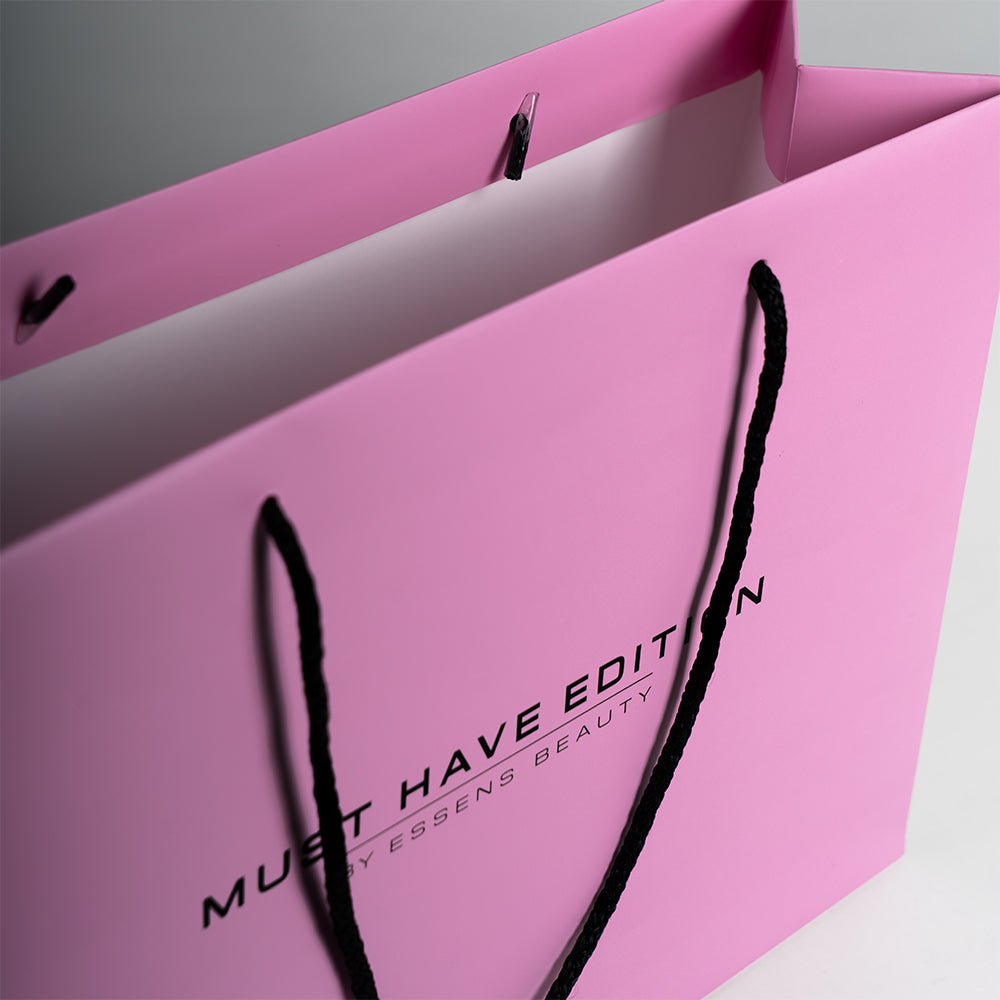 Borsa di carta rosa