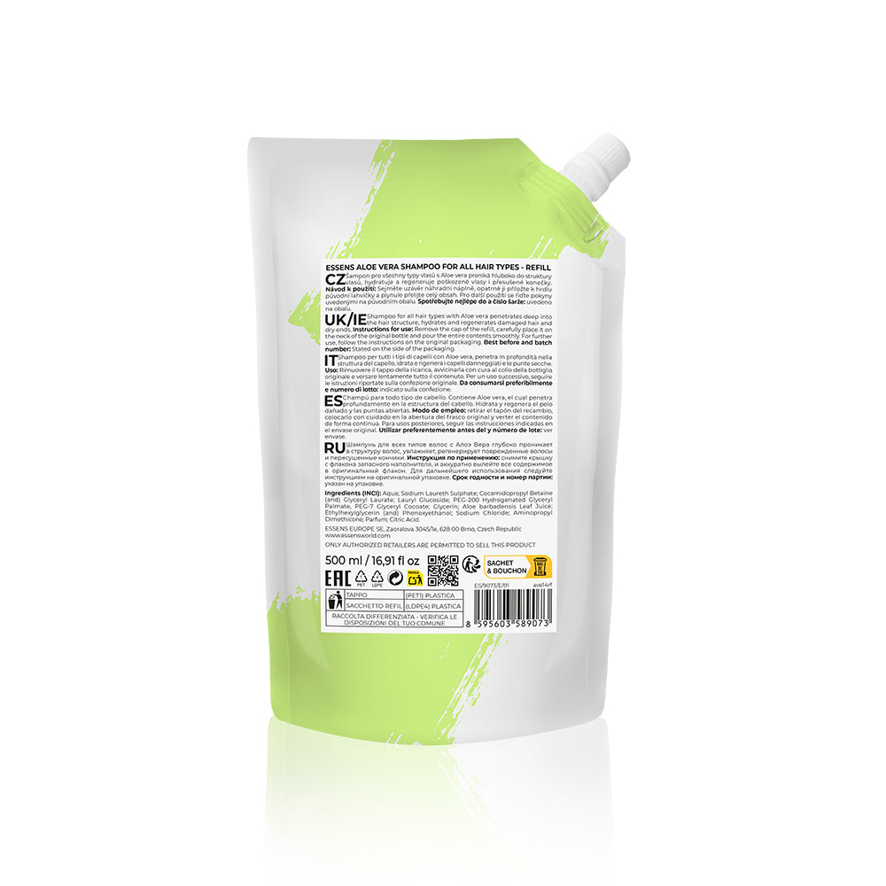 REFILL - Shampoo all’Aloe Vera per tutti i tipi di capelli